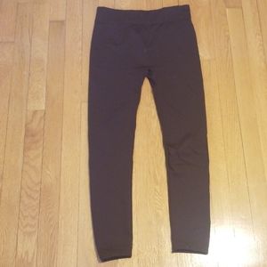 Fleece lined leggings